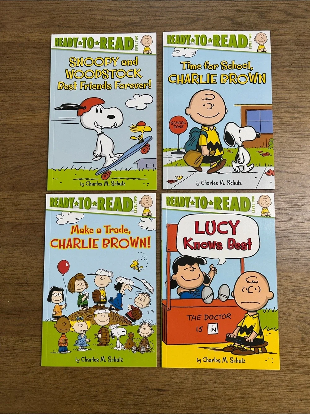 🆕 Peanuts Collection - Ready to Read Level 2 - Set includes all 4 Books! 📚